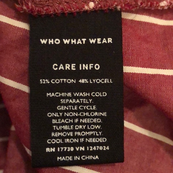 WHO WHAT WEAR Blouse - Picture 8 of 8